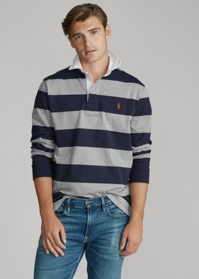 Men's Polo Ralph Lauren The Iconic Rugby Polo Shirts | 321680CDK